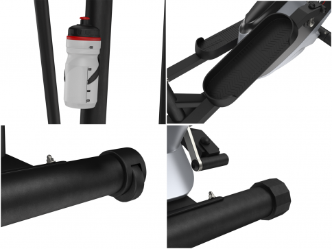 Эллиптический тренажер UNIXFIT SL 350Е (коврик 190 см в комплекте) - 14