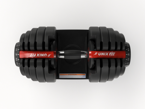 Гантель со ступенчатой регулировкой UNIXFIT 24 кг - 15